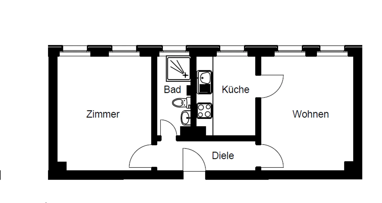 2 Zimmer Wohnung mit 41 m² in Dorsten – Bild 10