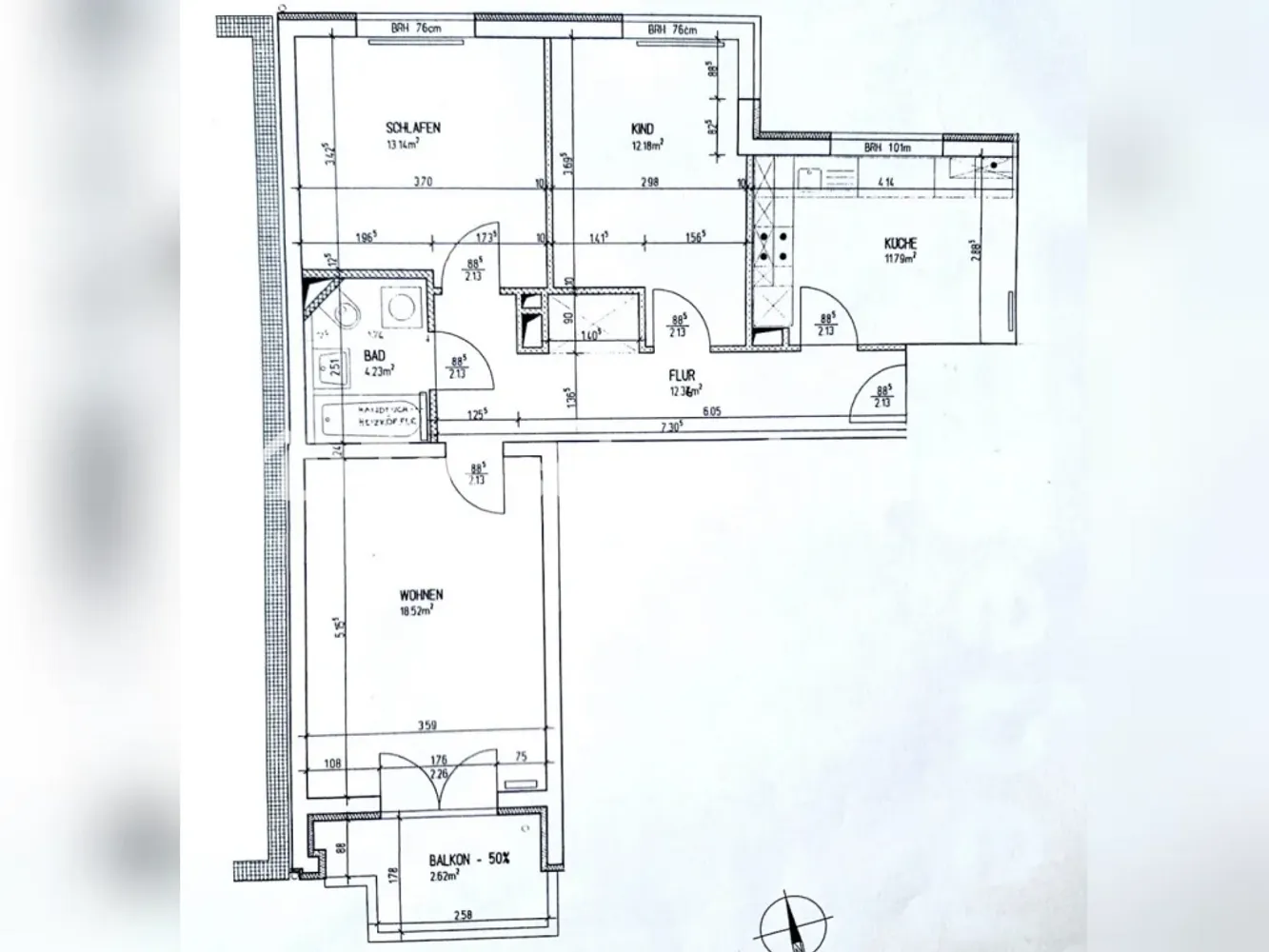 3 Zimmer Wohnung mit 75 m² in Berlin – Bild 5