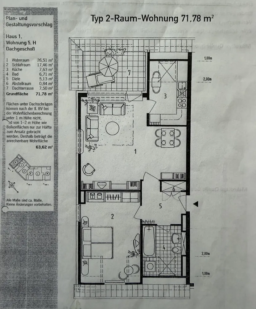 2 Zimmer Wohnung mit 64 m² in Neuss – Bild 4