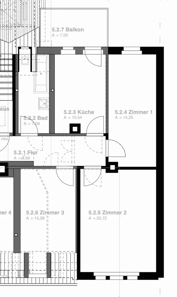 4 room apartment with 87 m² in Chemnitz – Photo 6