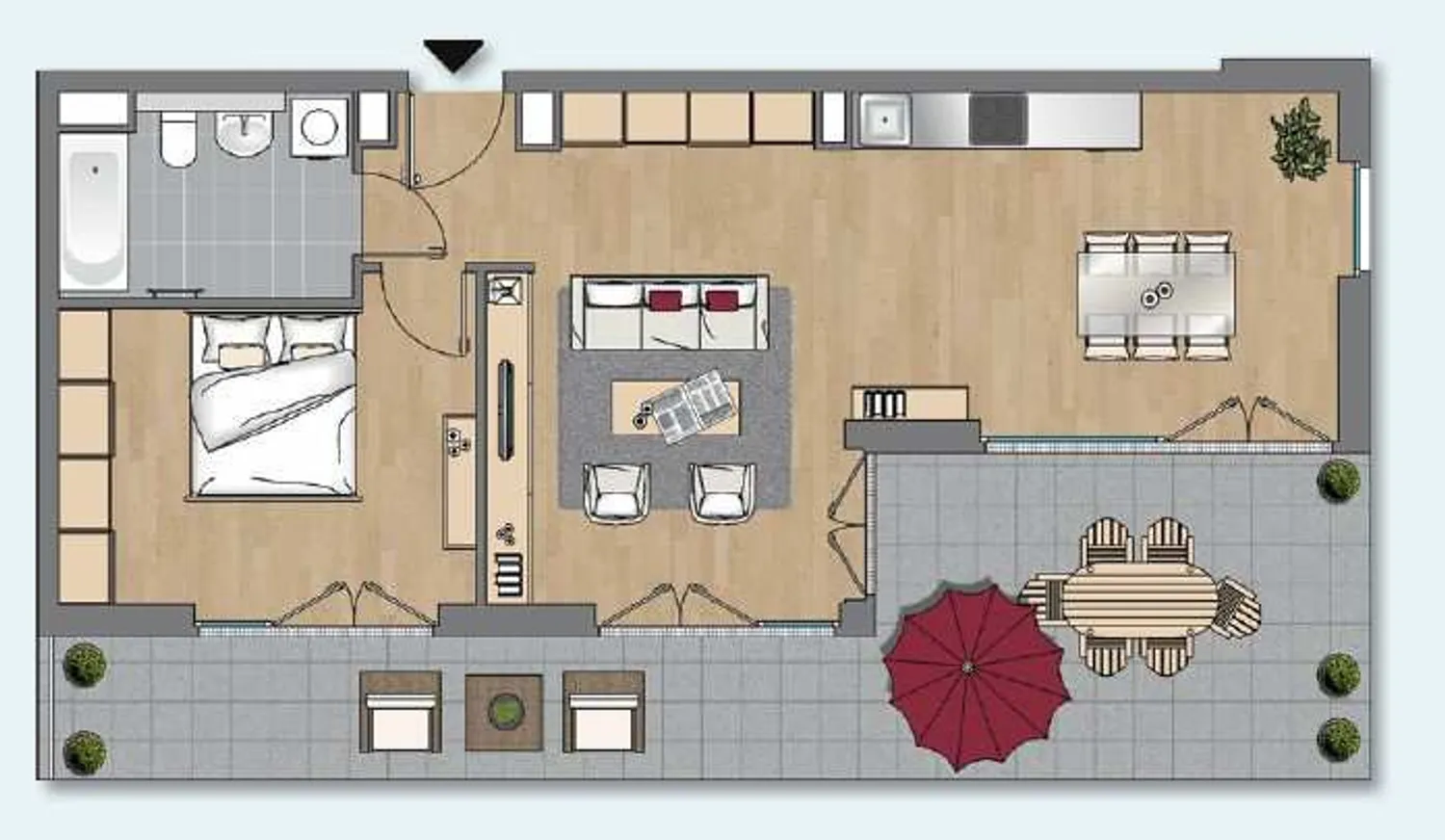 2 Zimmer Wohnung mit 77 m² in Berlin – Bild 9