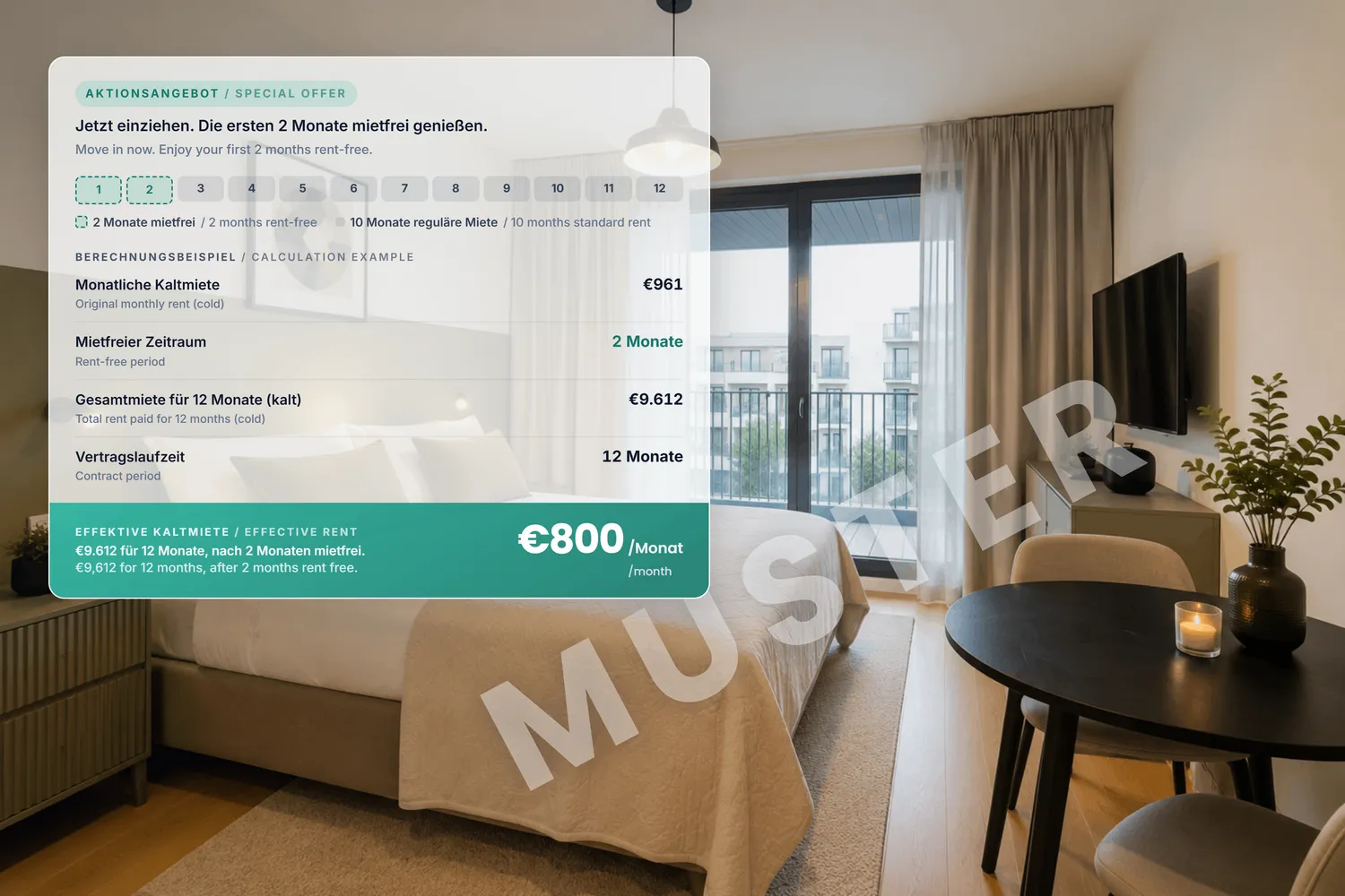 1 Zimmer Wohnung mit 28 m² in Berlin – Bild 1