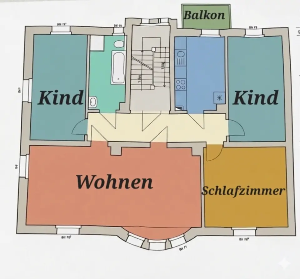 4 Zimmer Wohnung mit 115 m² in Crimmitschau – Bild 7