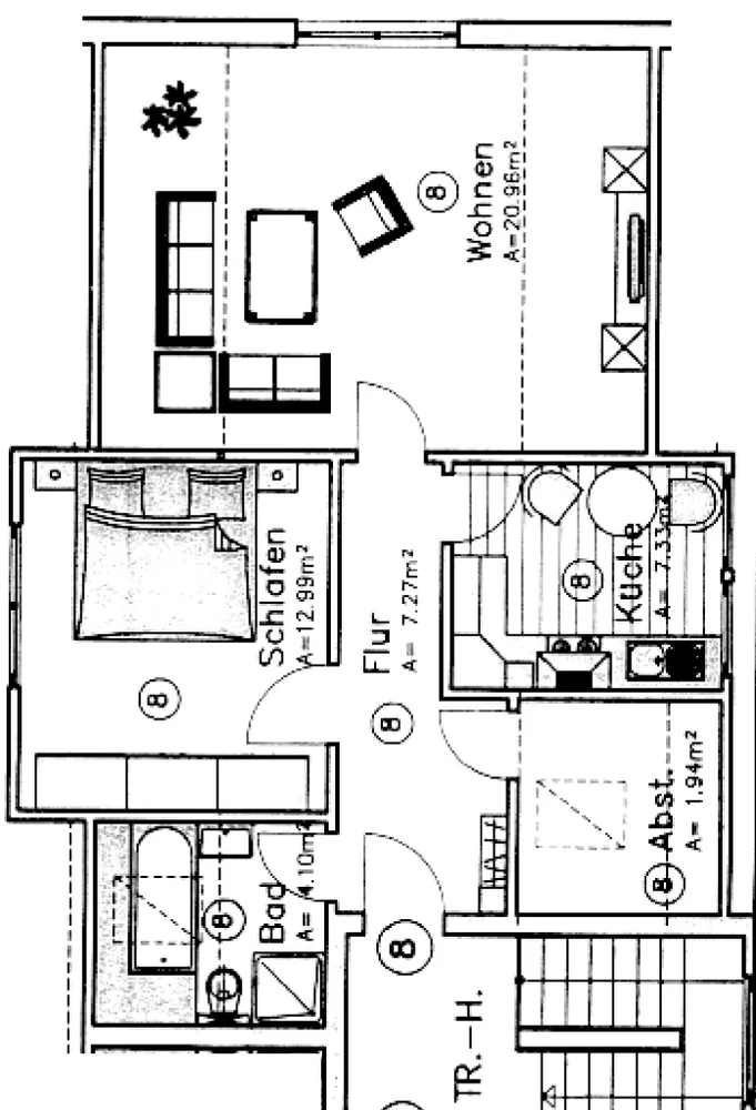 2 Zimmer Wohnung mit 52 m² in Paderborn – Bild 6