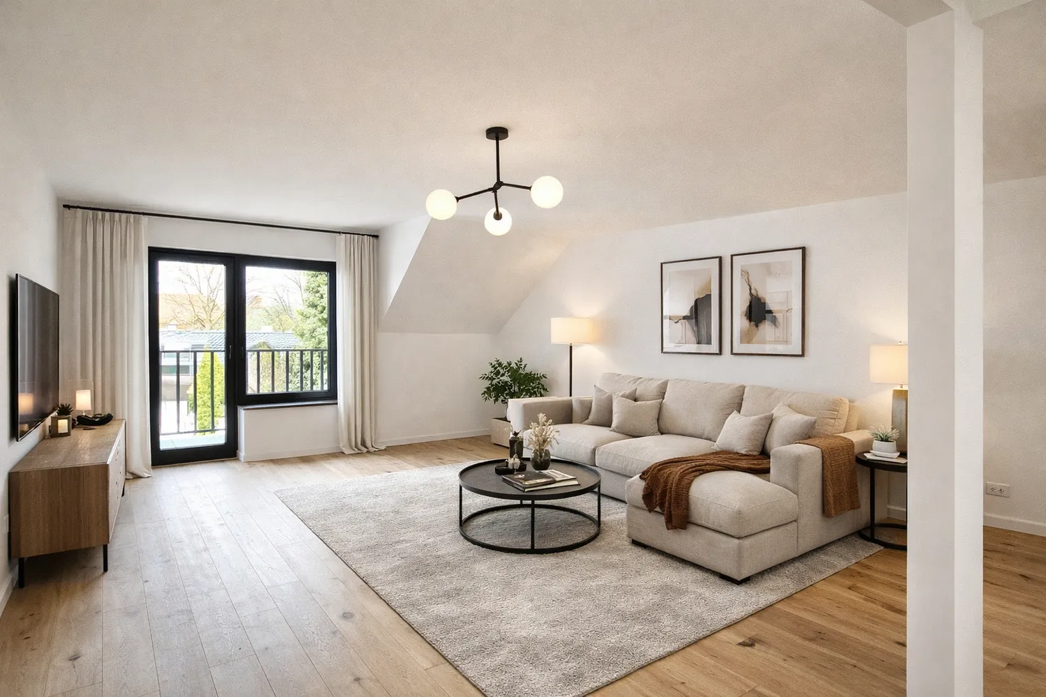 4 Zimmer Wohnung mit 134 m² in Düsseldorf – Bild 1