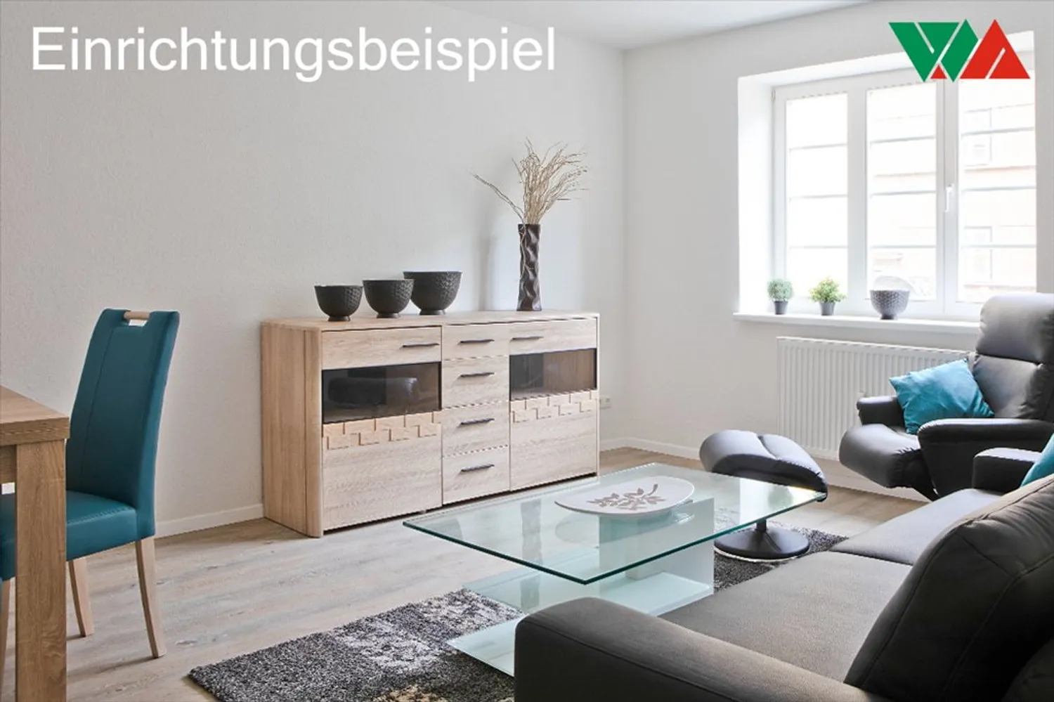 2 room apartment with 58 m² in Magdeburg – Photo 1