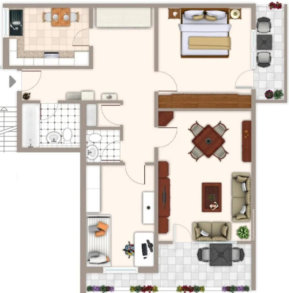 3 Zimmer Wohnung mit 84 m² in Mönchengladbach – Bild 2