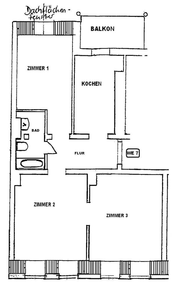 3 Zimmer Wohnung mit 77 m² in Halle (Saale) – Bild 2