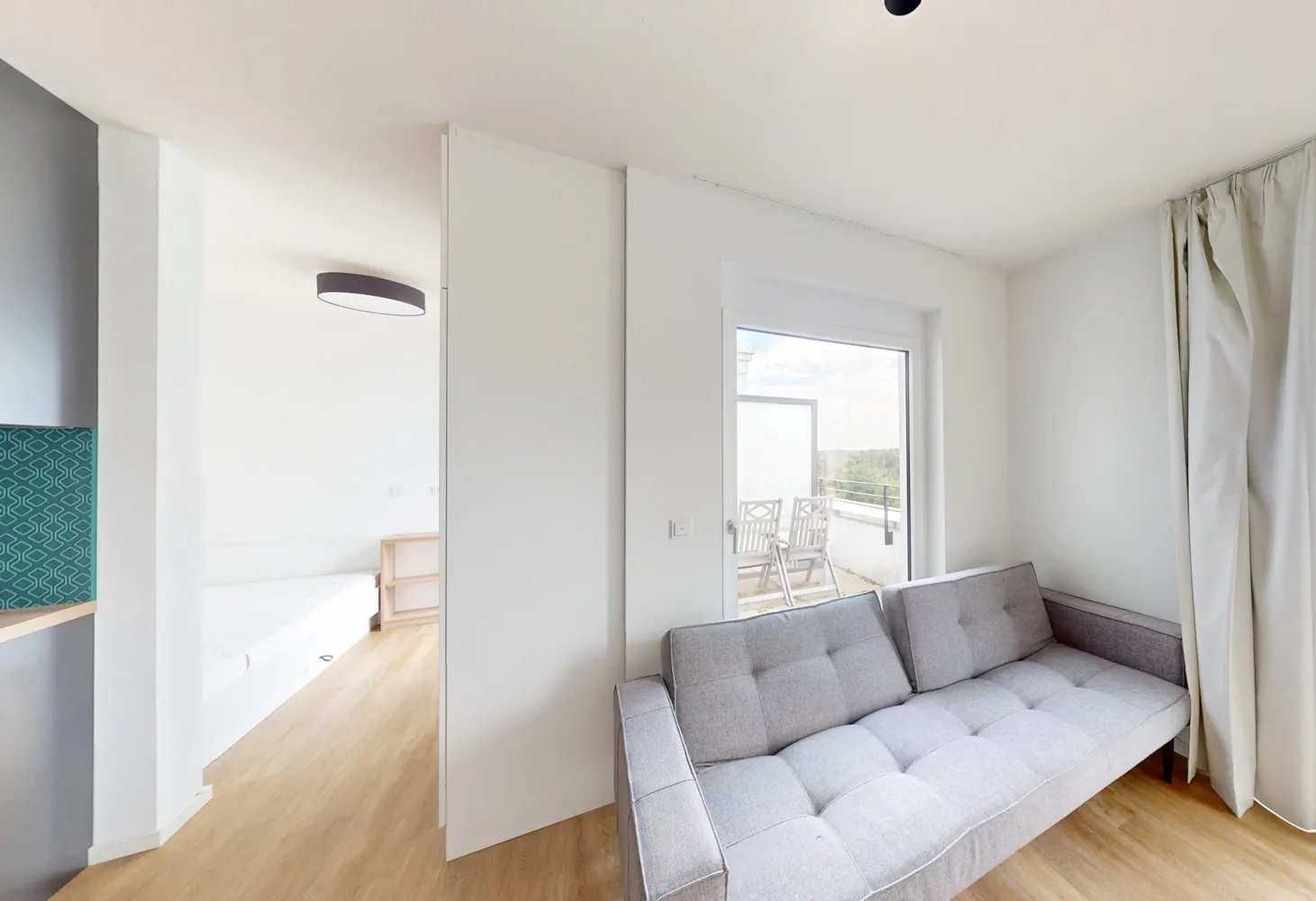 1 room apartment with 37 m² in Frankfurt am Main – Photo 4