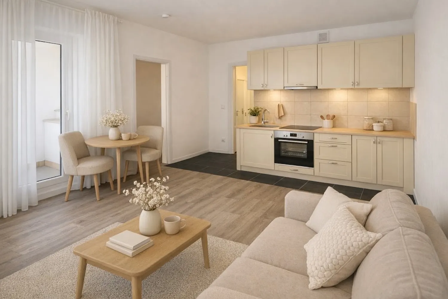 3 Zimmer Wohnung mit 59 m² in Marl – Bild 1