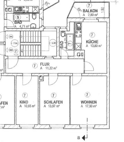 3 Zimmer Wohnung mit 75 m² in Chemnitz – Bild 12
