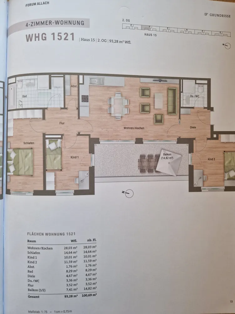 4 Zimmer Wohnung mit 93 m² in München – Bild 5