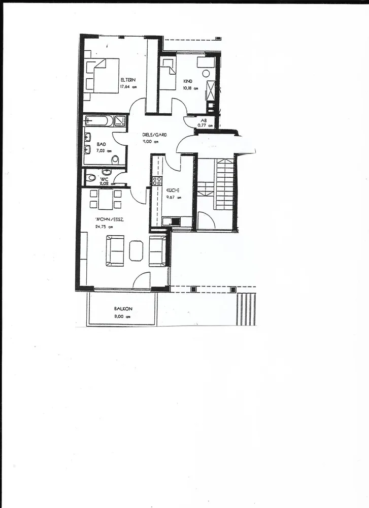 3 Zimmer Wohnung mit 85 m² in Trier – Bild 3