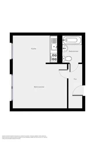 1 Zimmer Wohnung mit 33 m² in Leipzig – Bild 12