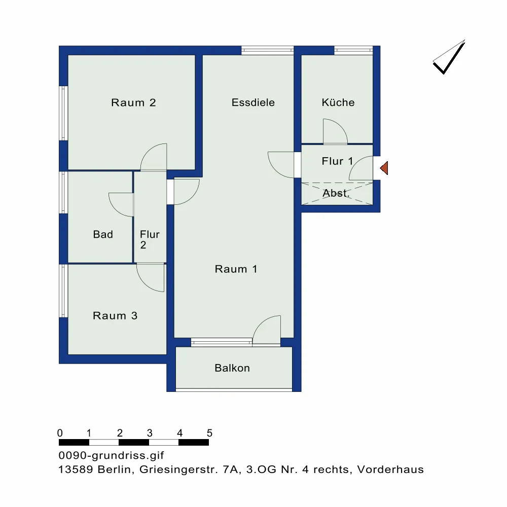 3 Zimmer Wohnung mit 84 m² in Berlin – Bild 9