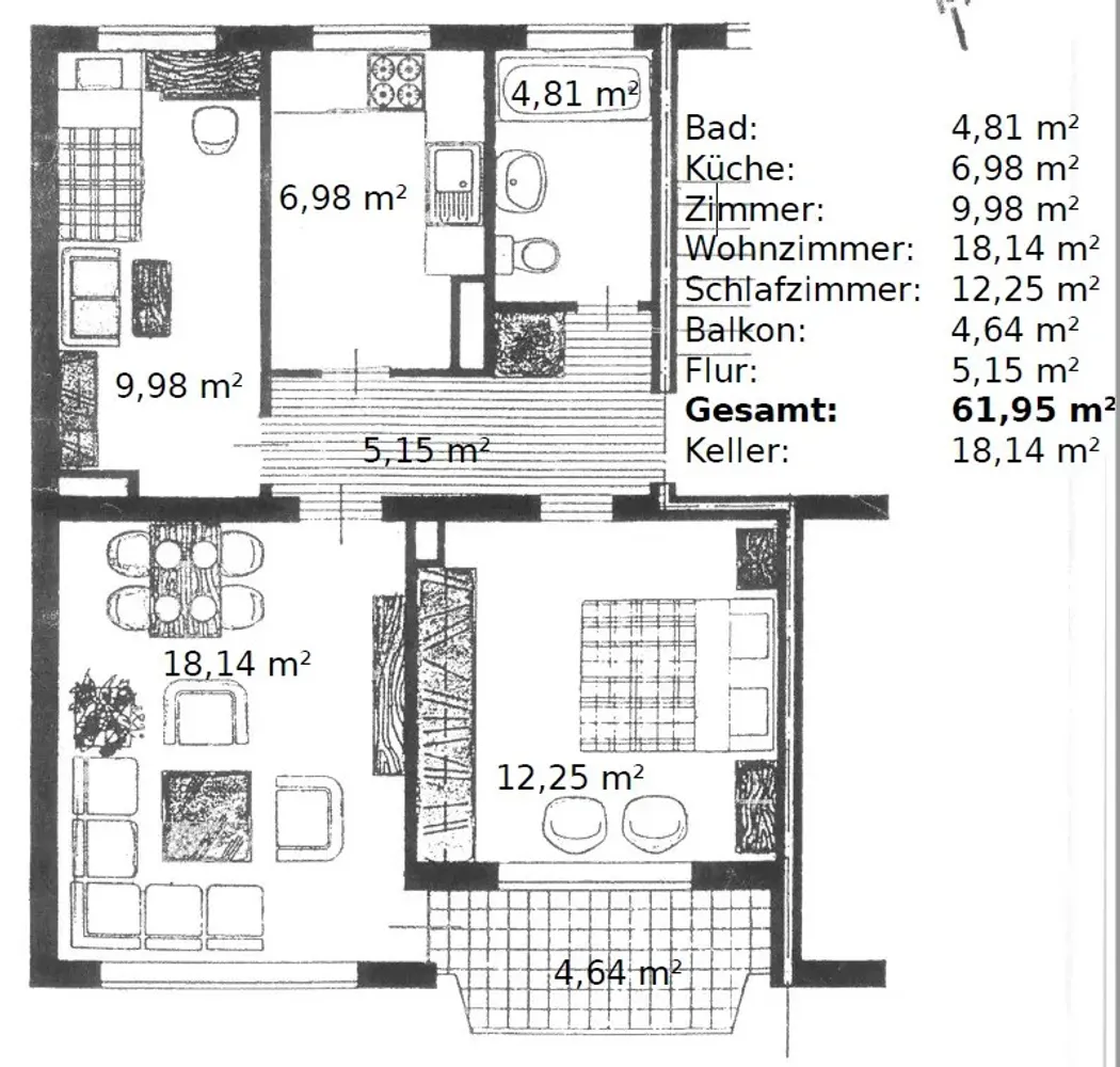 3 Zimmer Wohnung mit 62 m² in Langenhagen – Bild 6