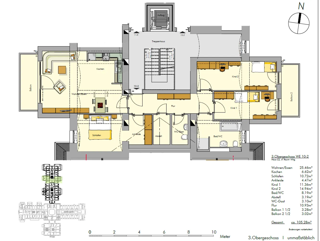 4 room apartment with 105 m² in Chemnitz – Photo 2