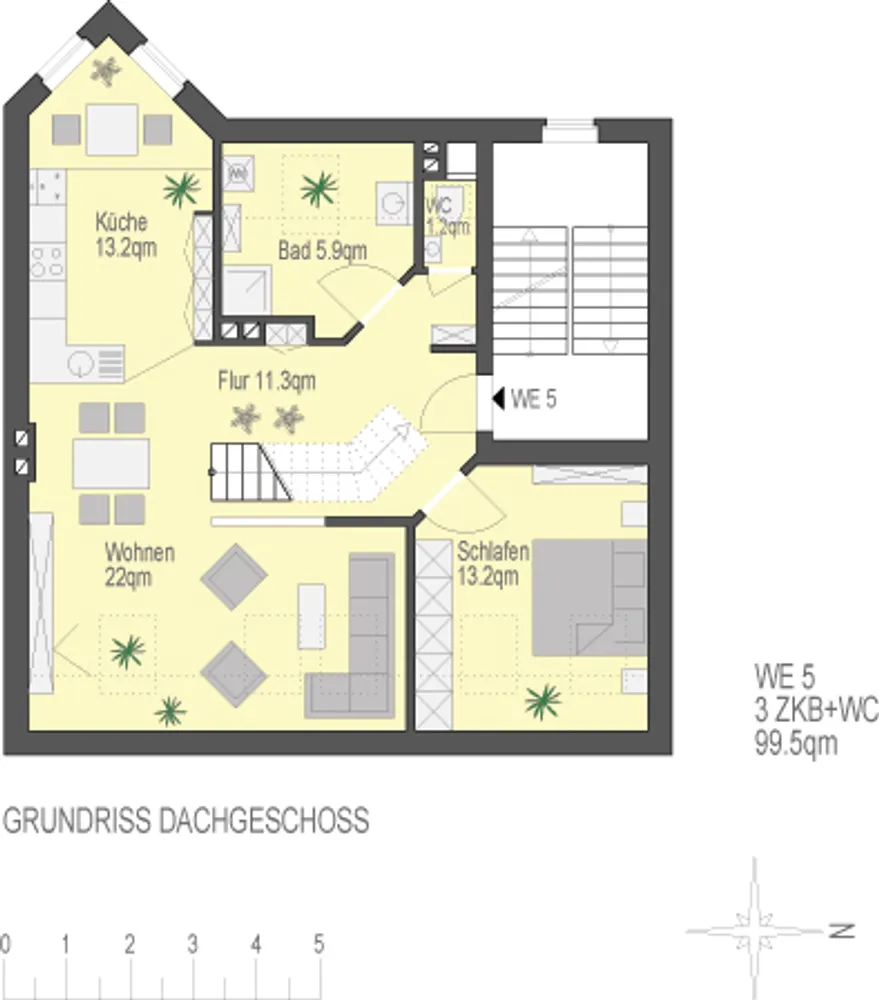 3 Zimmer Wohnung mit 100 m² in Erfurt – Bild 7