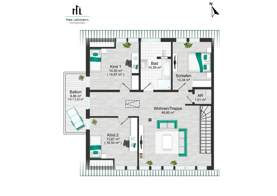 4 Zimmer Wohnung mit 132 m² in Dresden – Bild 8