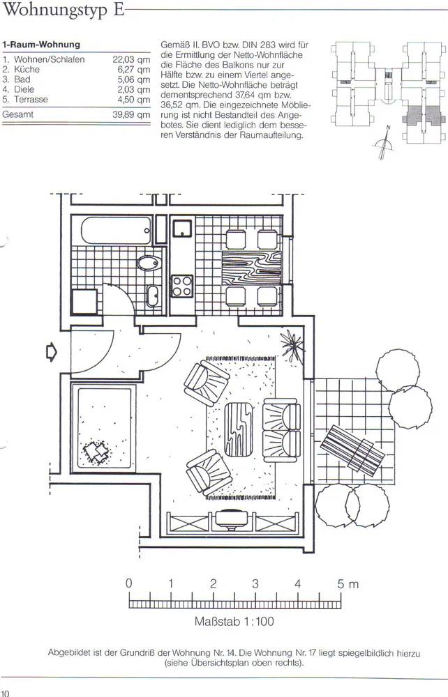 1 Zimmer Wohnung mit 38 m² in Köln – Bild 9