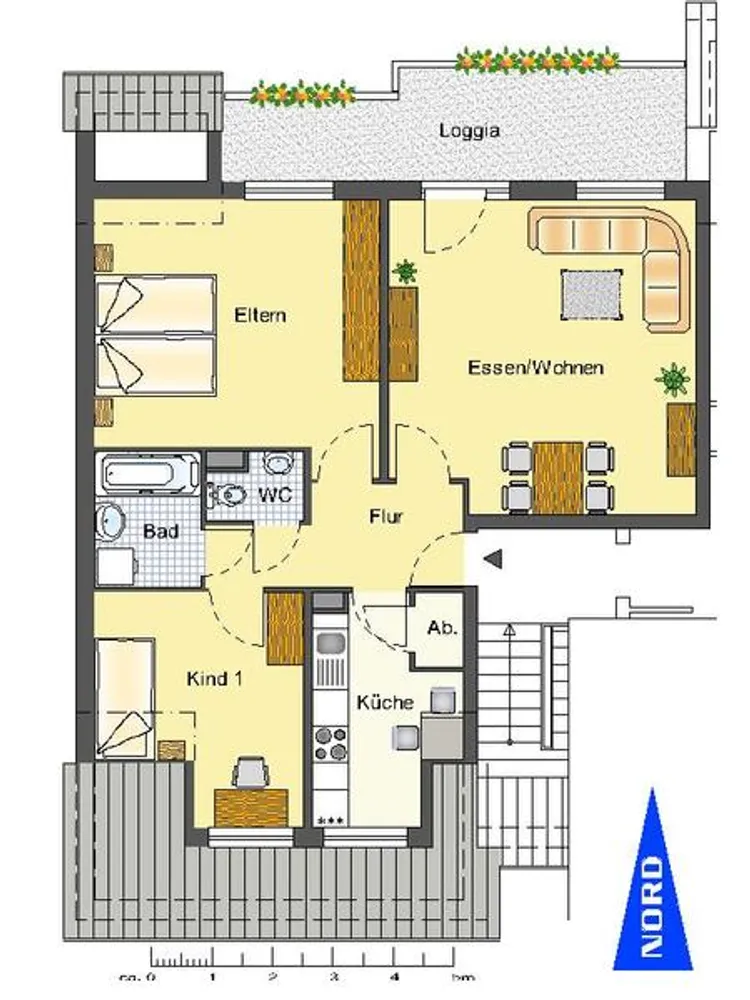 3 Zimmer Wohnung mit 80 m² in Wuppertal – Bild 2