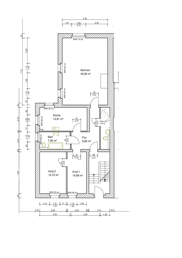 3 Zimmer Wohnung mit 105 m² in Magdeburg – Bild 12