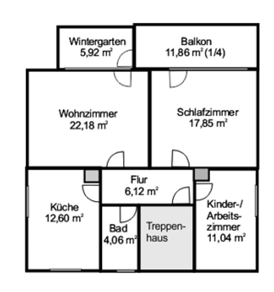 3 room apartment with 83 m² in Würzburg – Photo 10