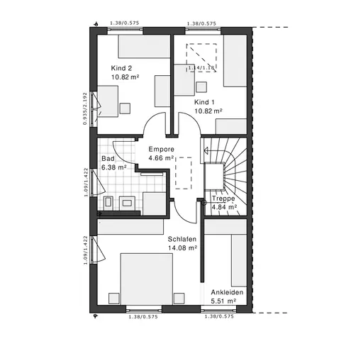 3 Zimmer Haus mit 115 m² in Duisburg – Bild 3