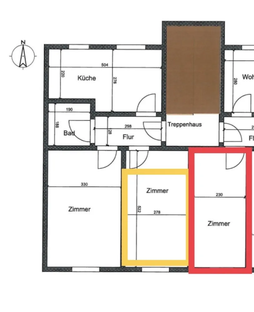 3 room apartment with 70 m² in Mannheim – Photo 5