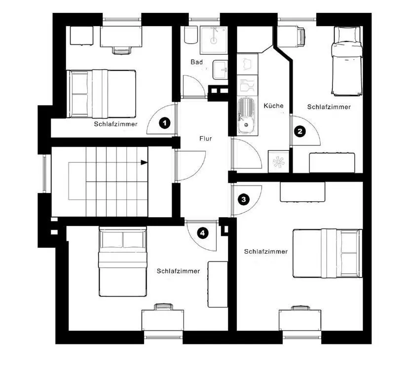 WG-Zimmer mit 15 m² in Frankfurt am Main – Bild 5