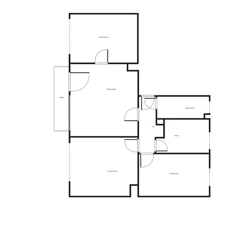 4 room apartment with 78 m² in Brunswick – Photo 2