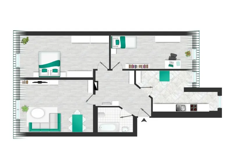 3 Zimmer Wohnung mit 80 m² in Dresden – Bild 5