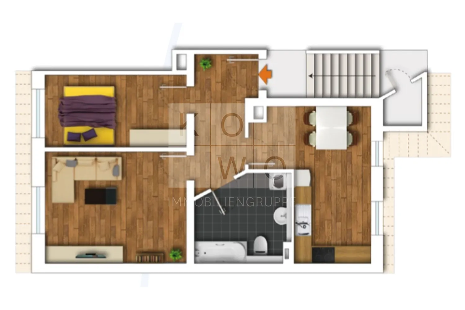 2 Zimmer Wohnung mit 67 m² in Leipzig – Bild 5