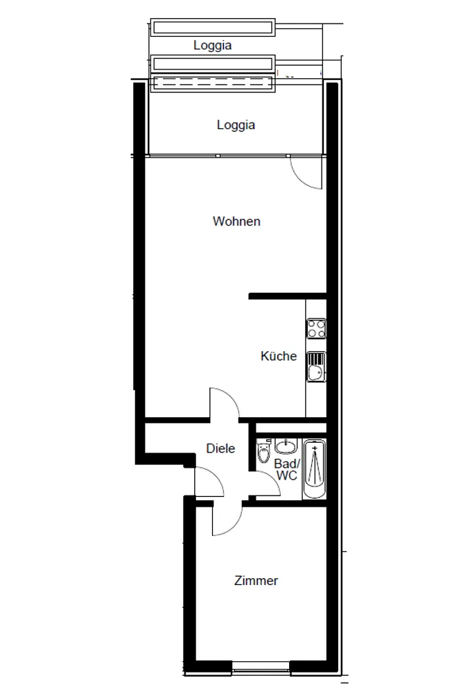 2 Zimmer Wohnung mit 68 m² in Kleve – Bild 8