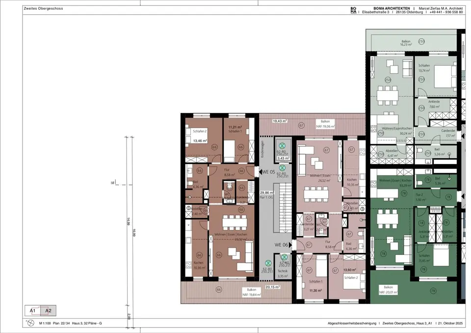 2 Zimmer Wohnung mit 77 m² in Wilhelmshaven – Bild 2