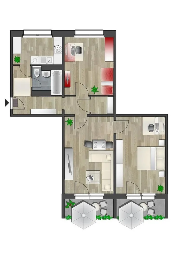 3 Zimmer Wohnung mit 76 m² in Chemnitz – Bild 6