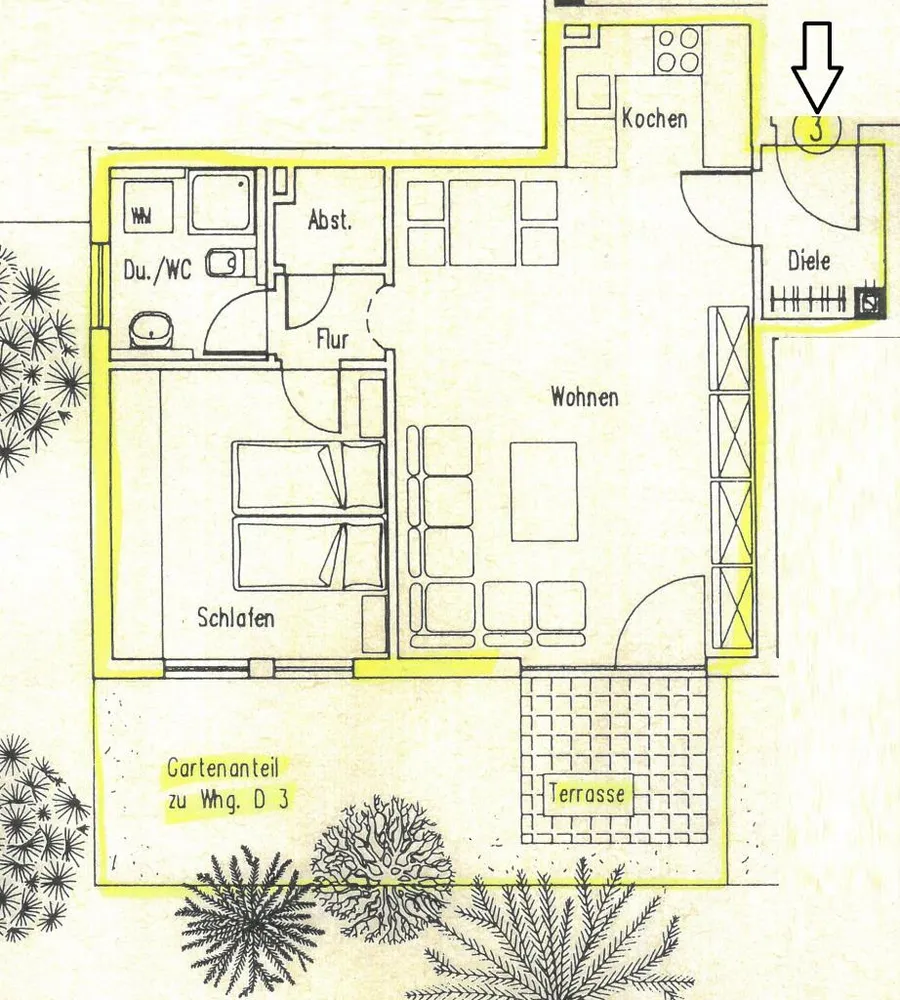 2 Zimmer Wohnung mit 50 m² in Nürnberg – Bild 5