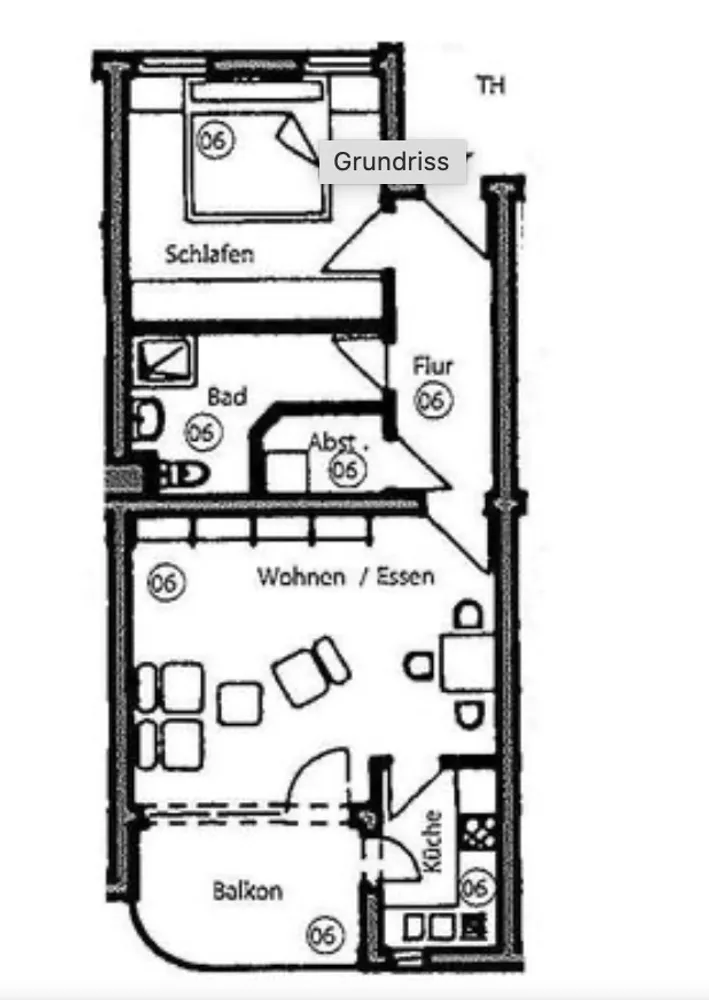 2 Zimmer Wohnung mit 52 m² in Wurzen – Bild 2