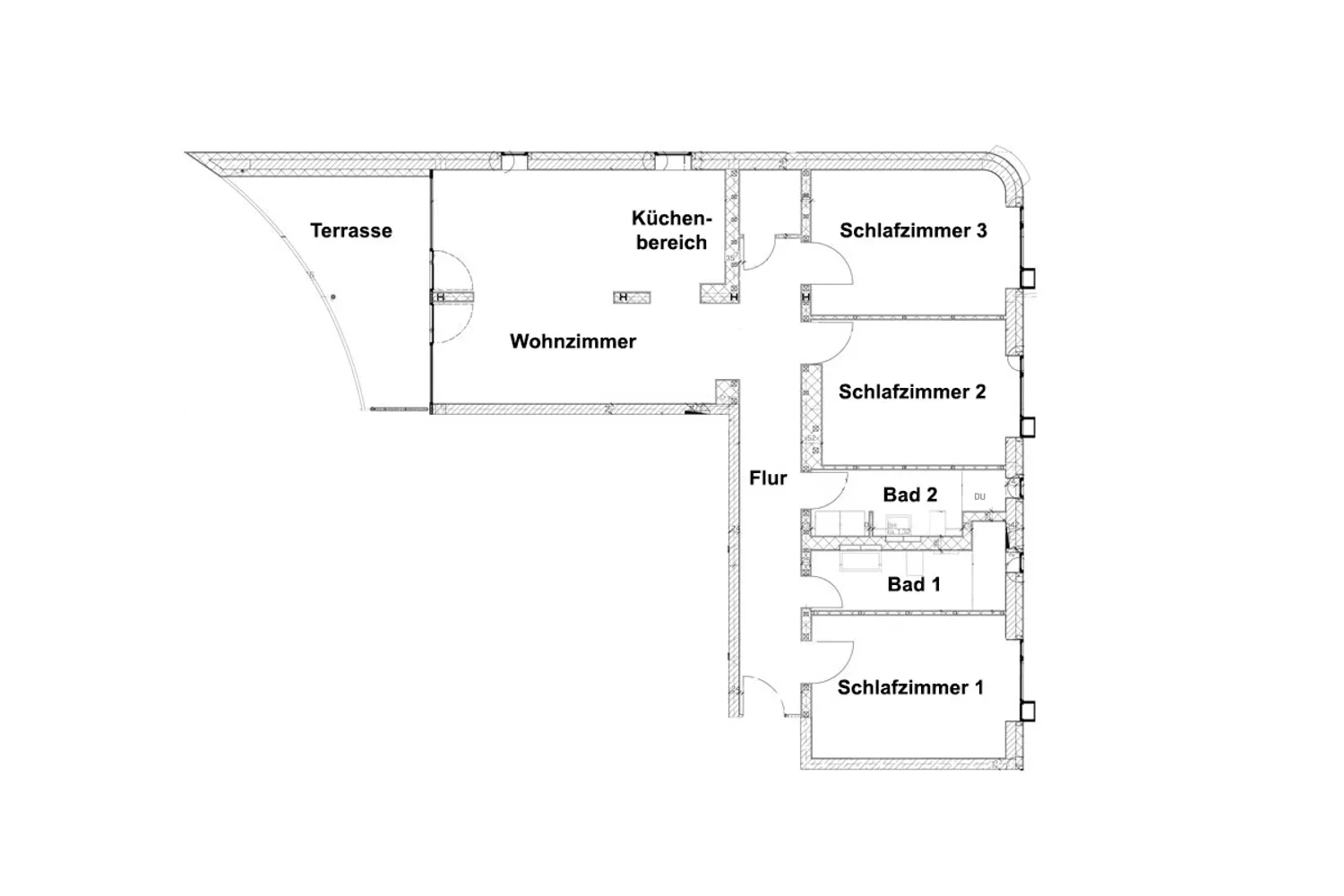 4 Zimmer Wohnung mit 127 m² in Lutherstadt Wittenberg – Bild 1