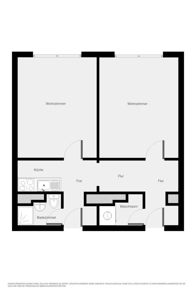 2 Zimmer Wohnung mit 47 m² in Brandenburg an der Havel – Bild 3