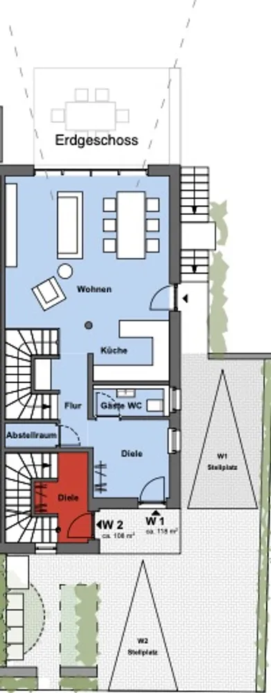 3 Zimmer Wohnung mit 116 m² in Münster – Bild 5