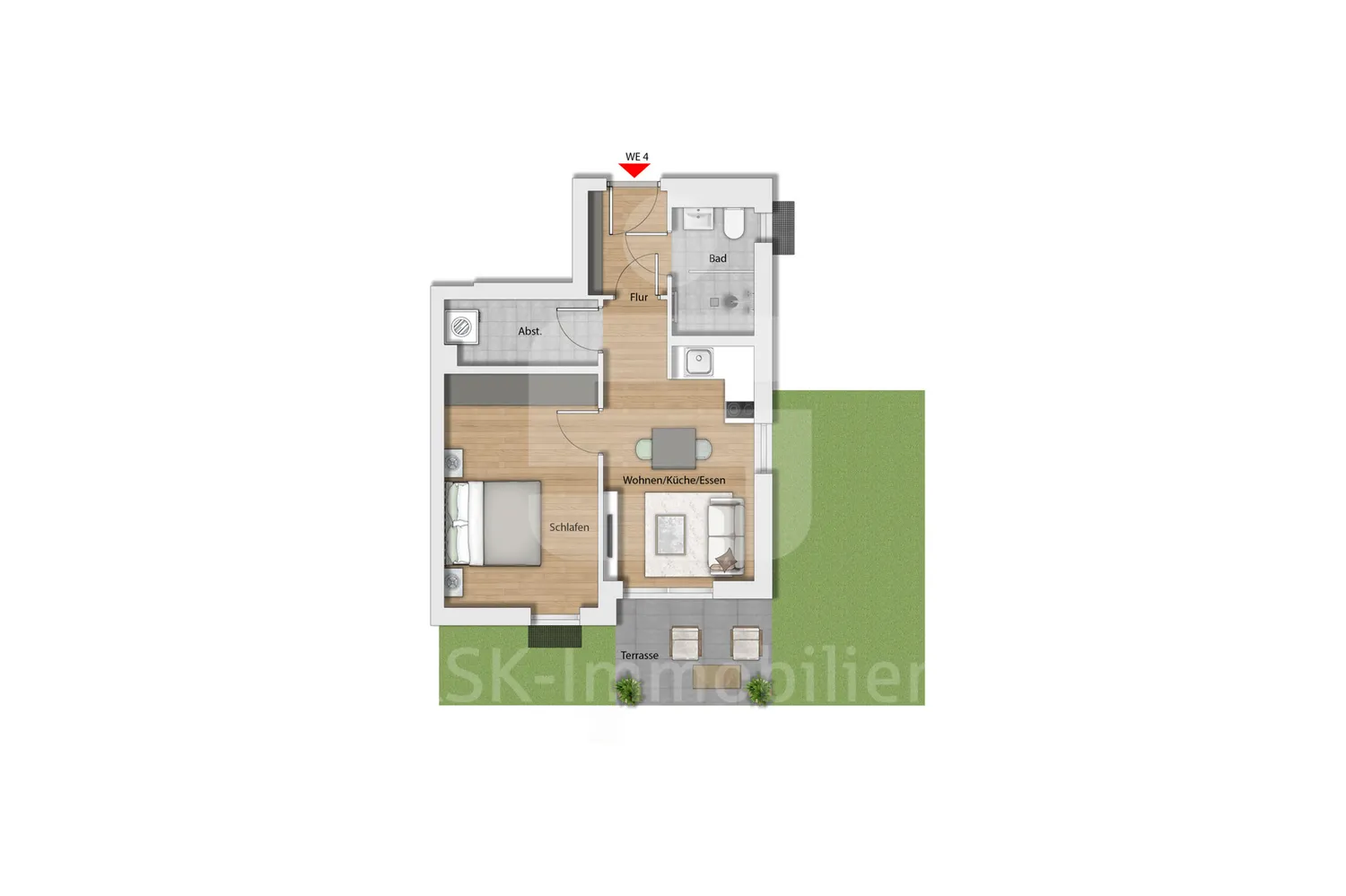 2 Zimmer Wohnung mit 61 m² in Köln – Bild 9