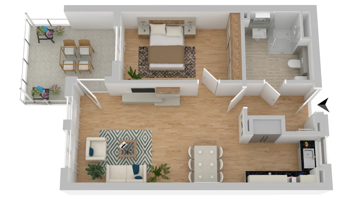 2 Zimmer Wohnung mit 67 m² in Hildesheim – Bild 6