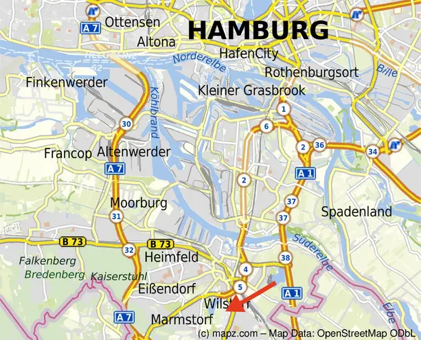 2 Zimmer Wohnung mit 39 m² in Hamburg – Bild 7