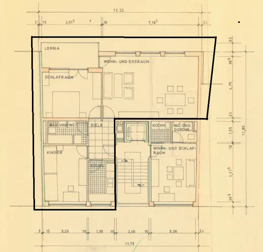 3 room apartment with 84 m² in Saarbrücken – Photo 9