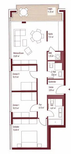 4 Zimmer Wohnung mit 99 m² in Berlin – Bild 2