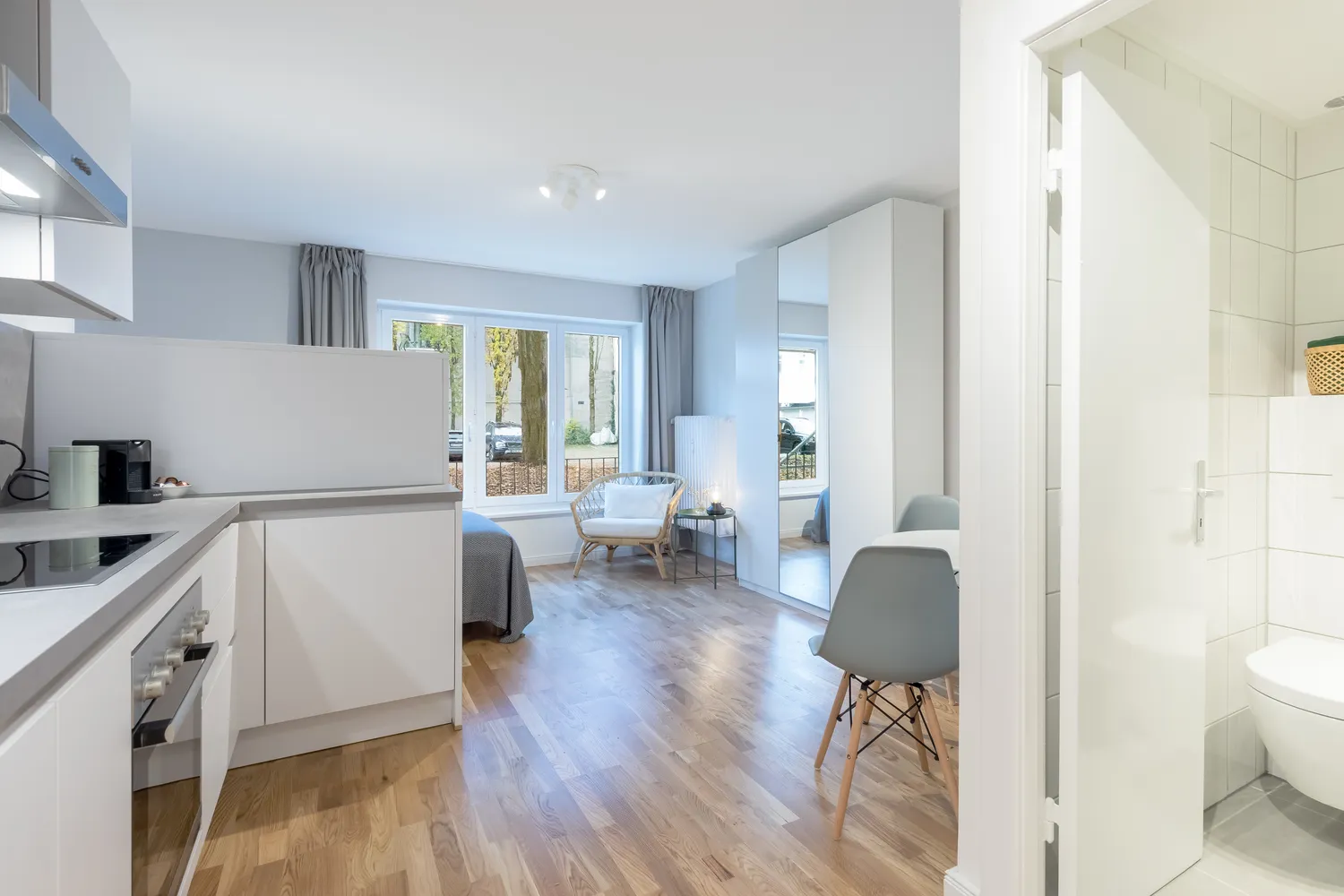 1 room apartment with 23 m² in Hamburg – Photo 1