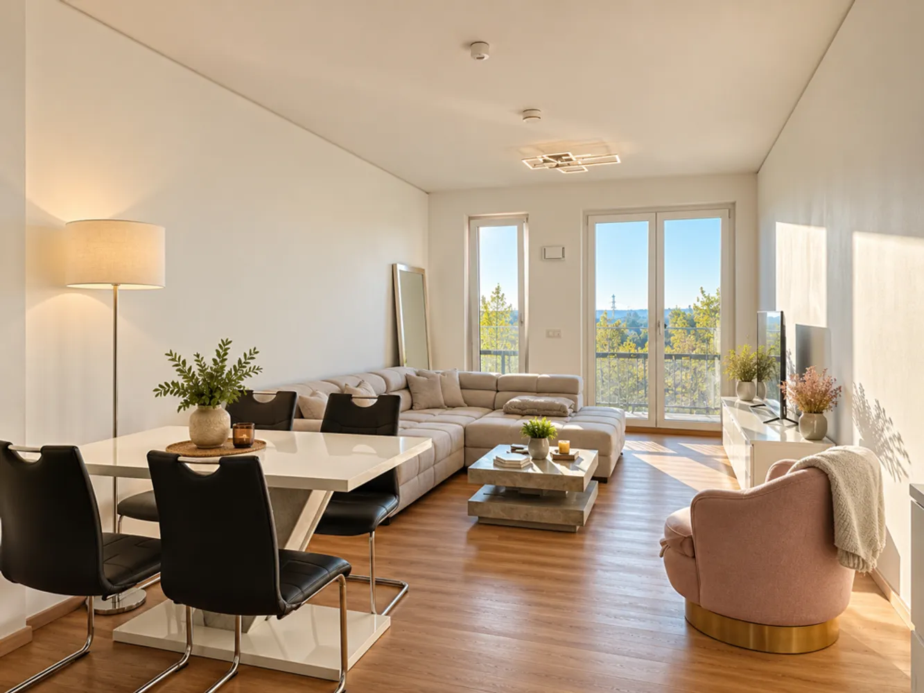 2 room apartment with 60 m² in Frankfurt am Main – Photo 1