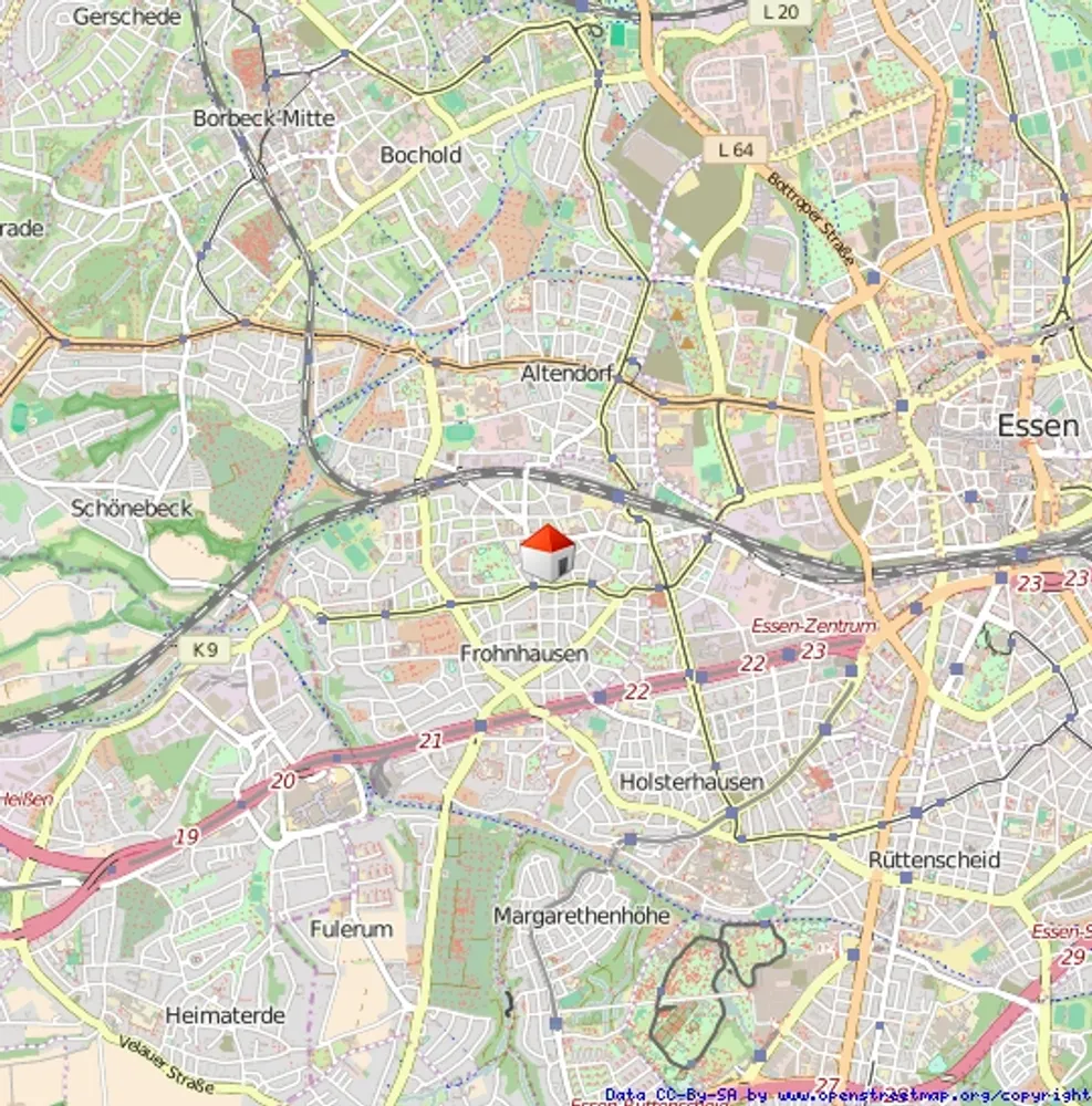 2 Zimmer Wohnung mit 45 m² in Essen – Bild 12