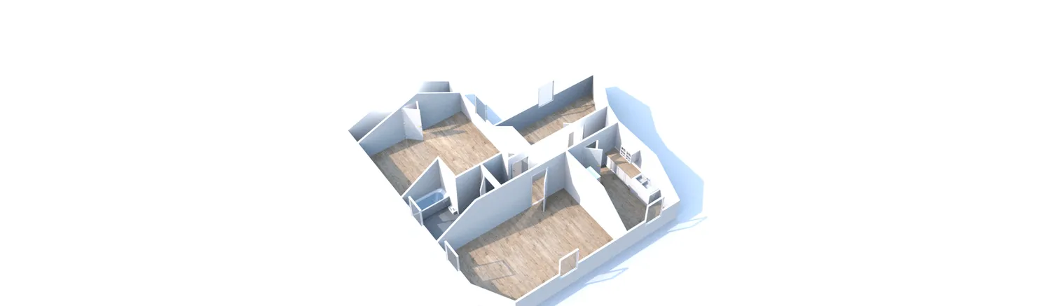 3 Zimmer Wohnung mit 45 m² in Wuppertal – Bild 11